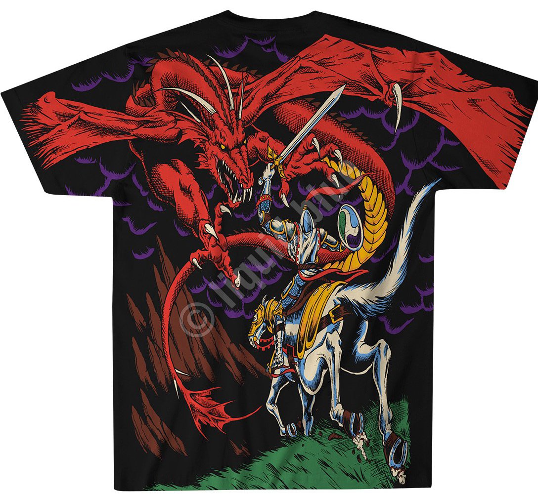Liquid Blue Dragon T-Shirt