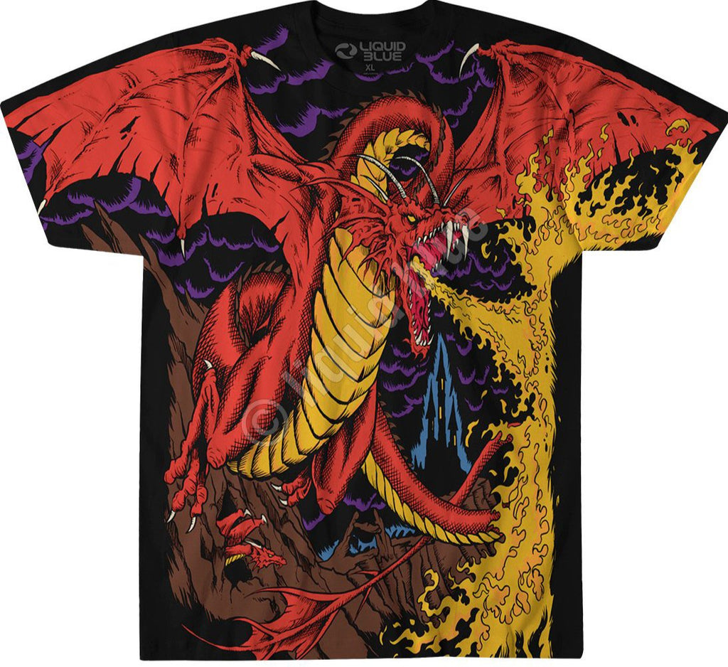 Liquid Blue Dragon T-Shirt